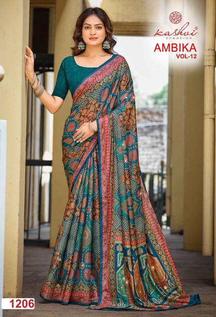 Kashvi ambika vol 12 saree wholesale clothing suppliers